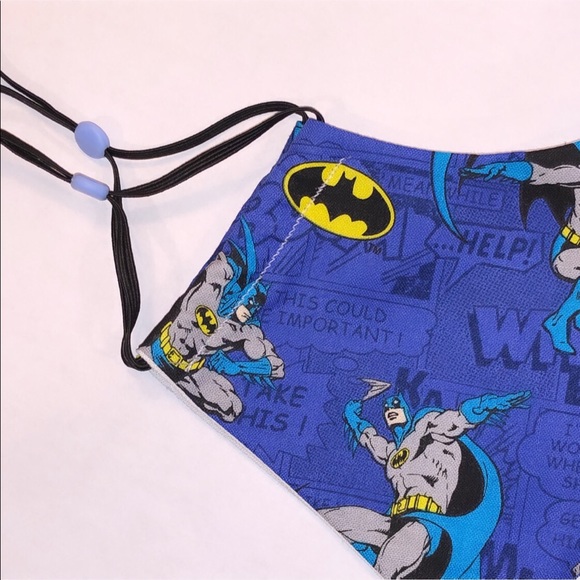 Batman Face Mask - Picture 2 of 3